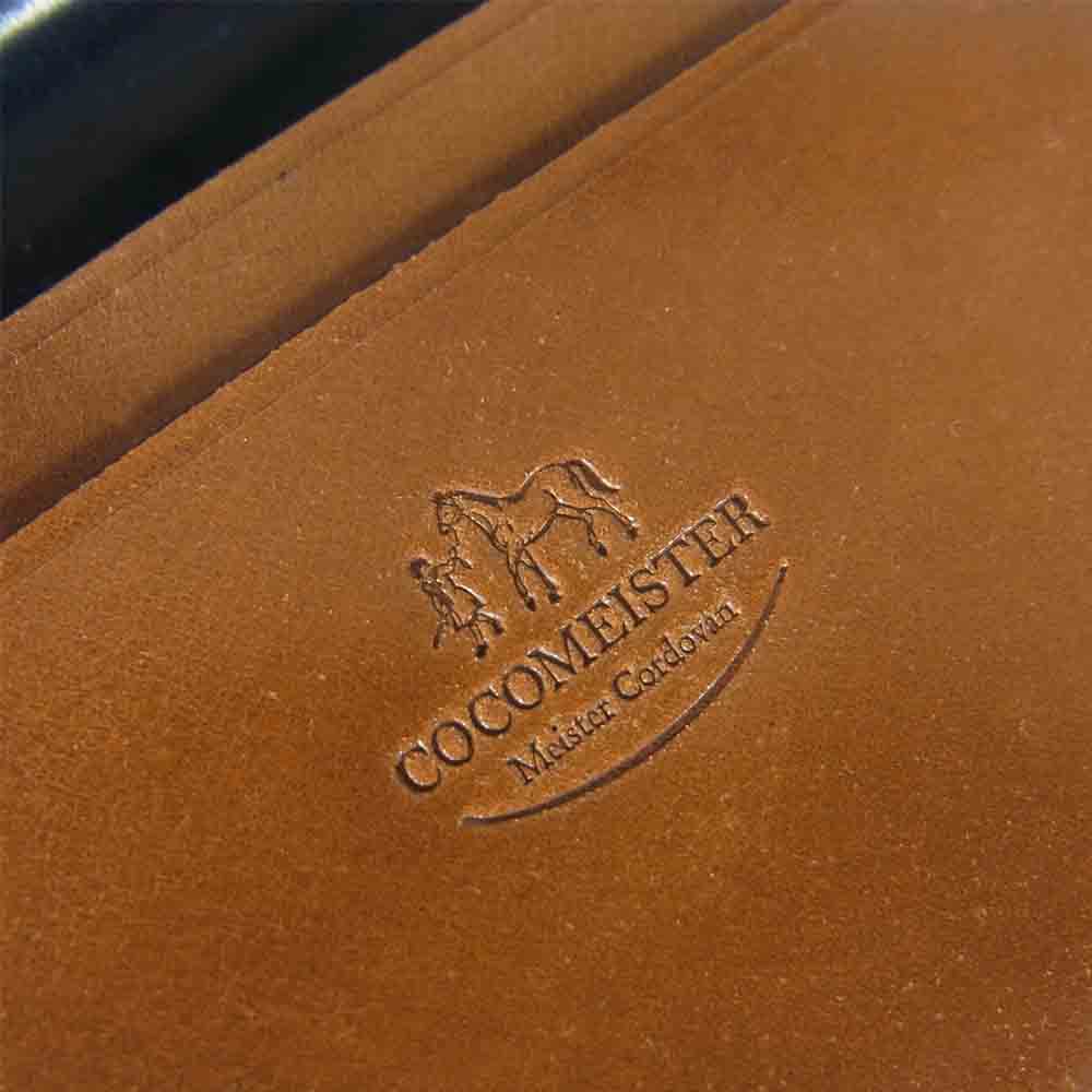 COCOMEISTER ココマイスター SHELLCORDOVAN VOLANTE シェルコードバン ヴァランテ 名刺入れ ブラウン系【中古】