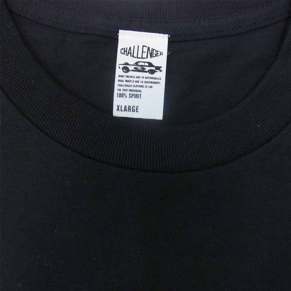 CHALLENGER チャレンジャー 21AW CLG-TS 021 031 INCEPTION TEE インセプション Tシャツ ブラック系 マルチカラー系 XL【中古】