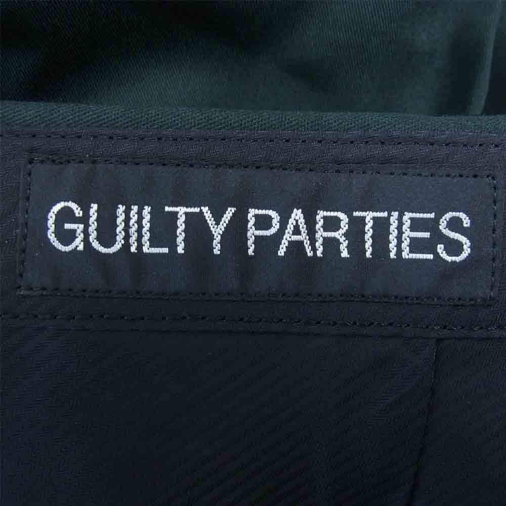 WACKO MARIA ワコマリア 21FWE-WMP-TR01 PLEATED TROUSERS トラウザー パンツ グリーン系 M【中古】