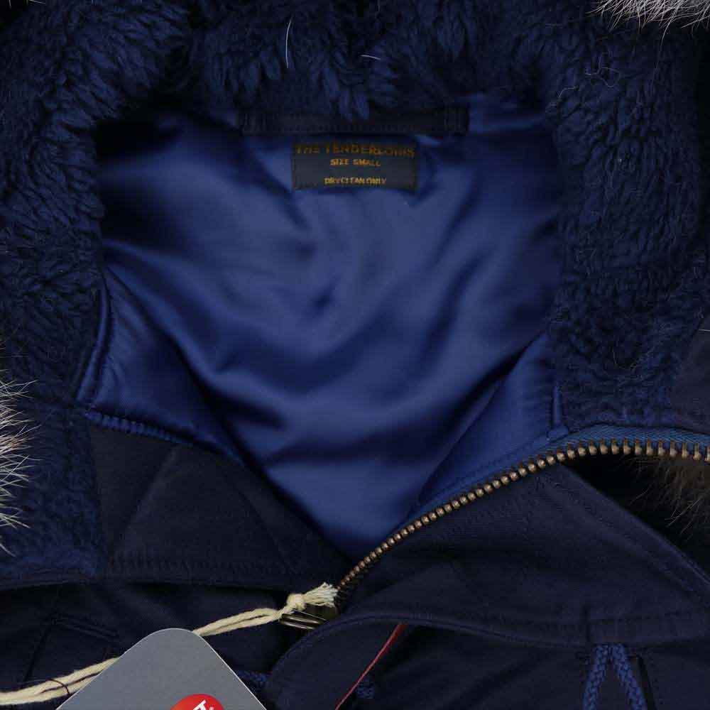 TENDERLOIN テンダーロイン T-3B ネイビー 中綿 フライト ネイビー系 S【美品】【中古】