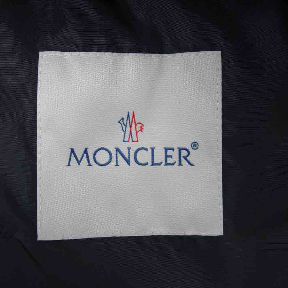 MONCLER モンクレール F10911A73700 54155 GRIMPEURS GIUBBOTTO Hooded Lightweight Jacket ナイロン フーデッド ジャケット ブラック系 1【美品】【中古】