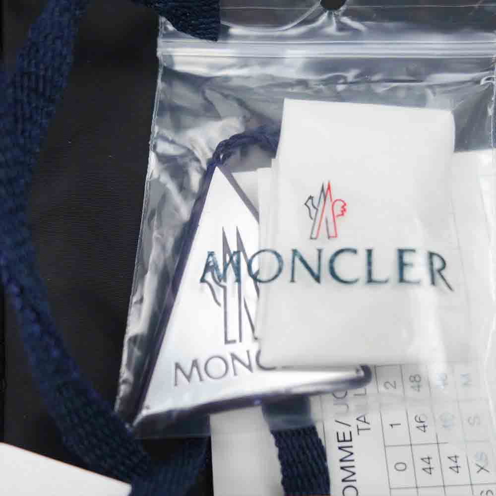 MONCLER モンクレール F10911A73700 54155 GRIMPEURS GIUBBOTTO Hooded Lightweight Jacket ナイロン フーデッド ジャケット ブラック系 1【美品】【中古】