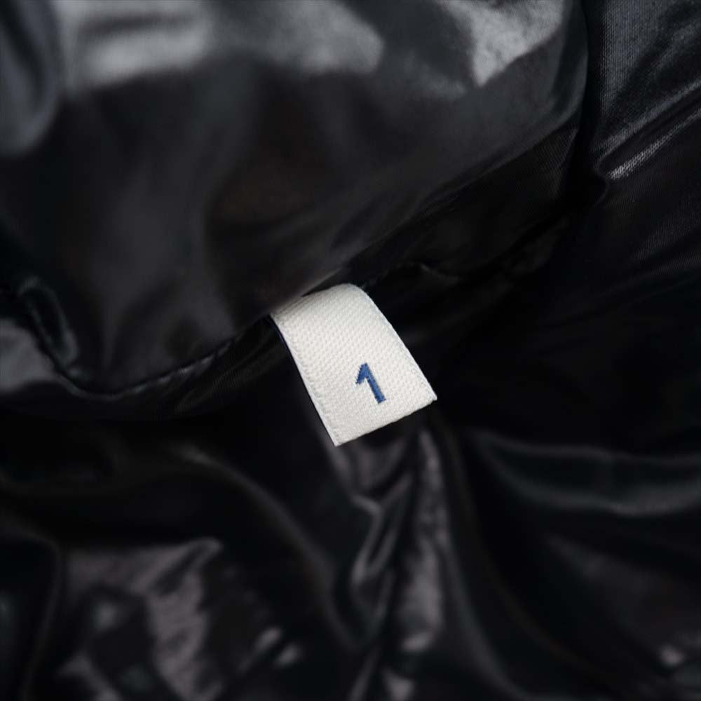 MONCLER モンクレール F20911A51C0068950 AGNEAUX GILET ナイロン ダウンベスト ブラック系【美品】【中古】