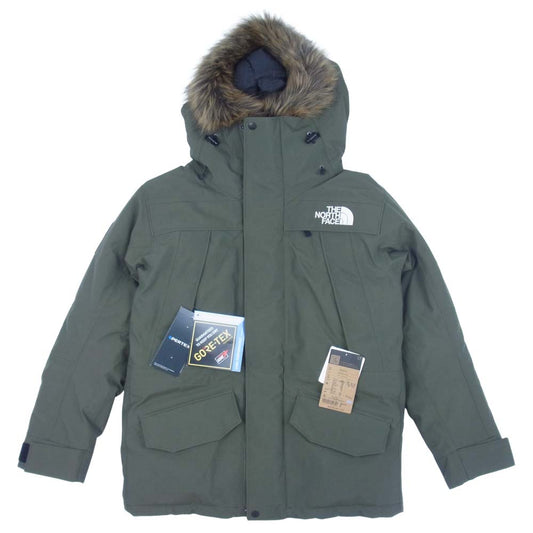 THE NORTH FACE ノースフェイス 20AW ND92032 ANTARCTICA PARKA アンタークティカ パーカー ダウンジャケット カーキ系 M【新古品】【未使用】【中古】