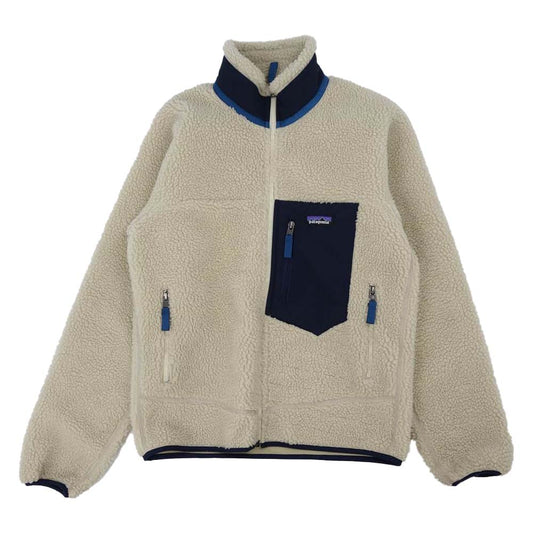 patagonia パタゴニア 23056 CLASSIC RETORO X クラシック レトロ X フリース ジャケット ベージュ系 XS【美品】【中古】