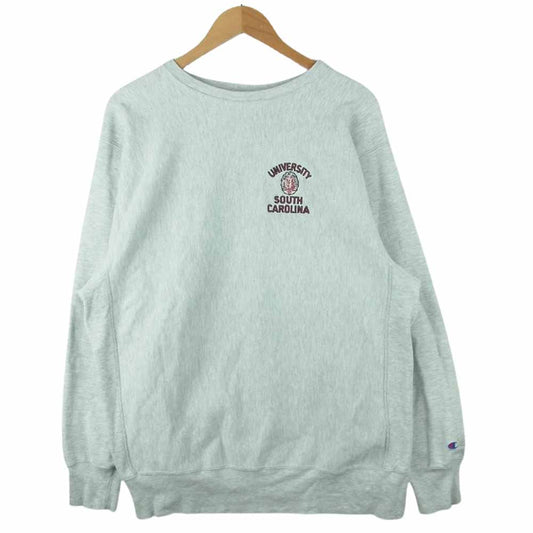 Champion チャンピオン 90s SOUTH CAROLINA リバースウィーブ スウェット グレー系 XXL【中古】