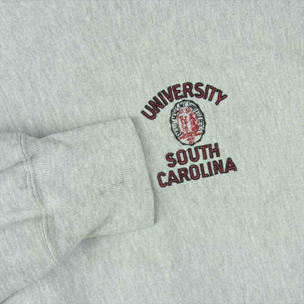 Champion チャンピオン 90s SOUTH CAROLINA リバースウィーブ スウェット グレー系 XXL【中古】
