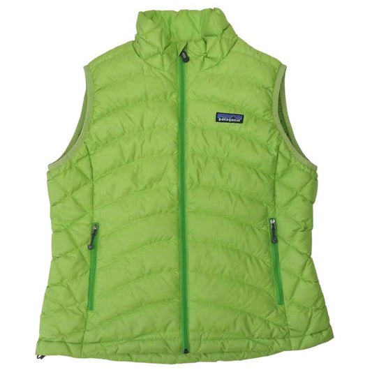 patagonia パタゴニア 84627 DOWN SWEATER VEST ダウン セーター ベスト グリーン系 S【中古】