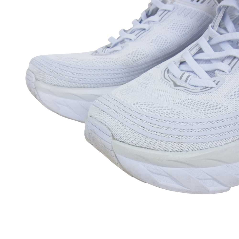 HOKA ONE ONE ホカ オネオネ 1010269 M BOND1 6 ボンダイ 6 ホワイト ホワイト系 27cm【中古】