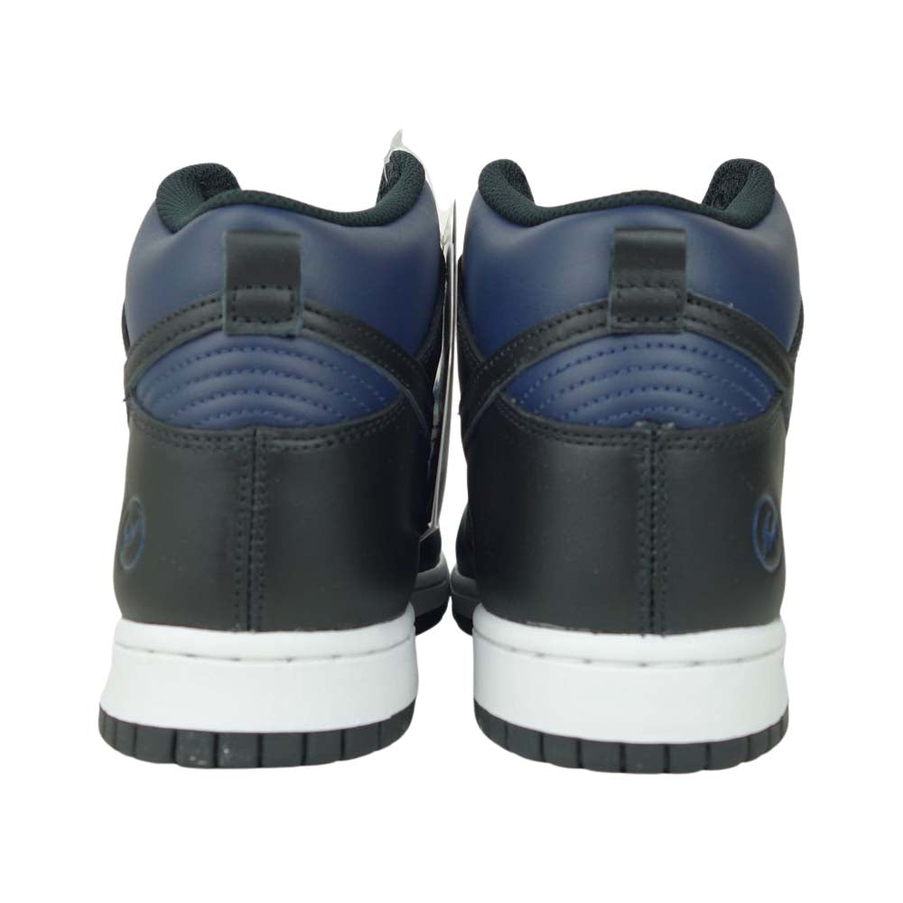 NIKE ナイキ DJ0383-400 × FRAGMENT DESIGN DUNK HI Tokyo Midnight フラグメント デザイン ダンク ハイカット スニーカー ダークネイビー系 27cm【新古品】【未使用】【中古】