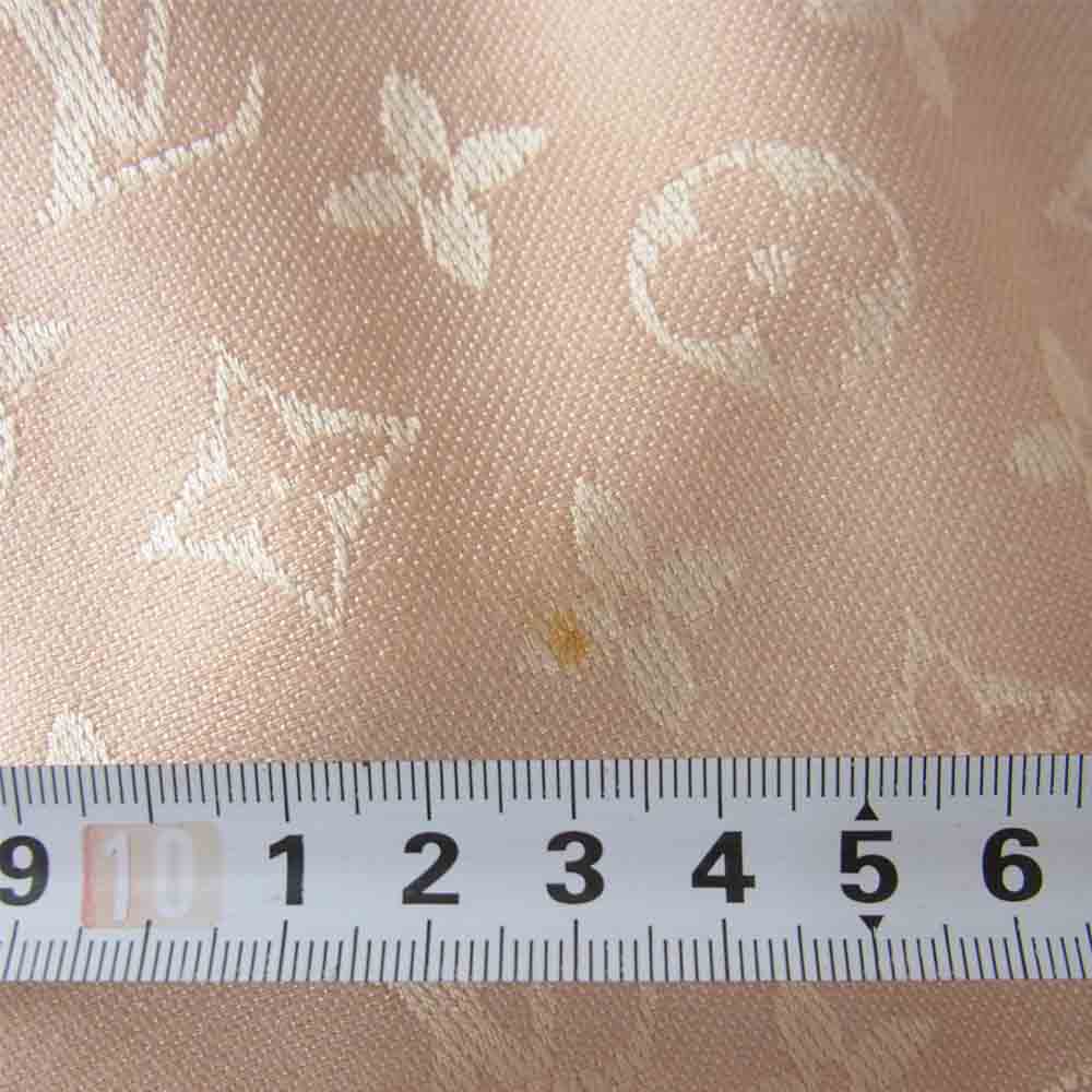 LOUIS VUITTON ルイ・ヴィトン M74441 シルク ナテュレル モノグラム 大判 ストール ショール ピンク系【中古】