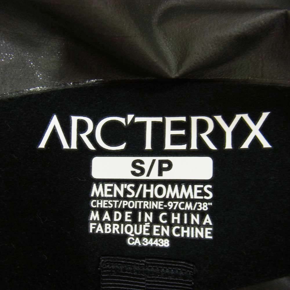 ARC'TERYX アークテリクス 21SS 21776 ZETA SL JACKET BIRD A1D GORE-TEX ゼータ SL ジャケット バードエイド ゴアテックス ブラック系 S【美品】【中古】