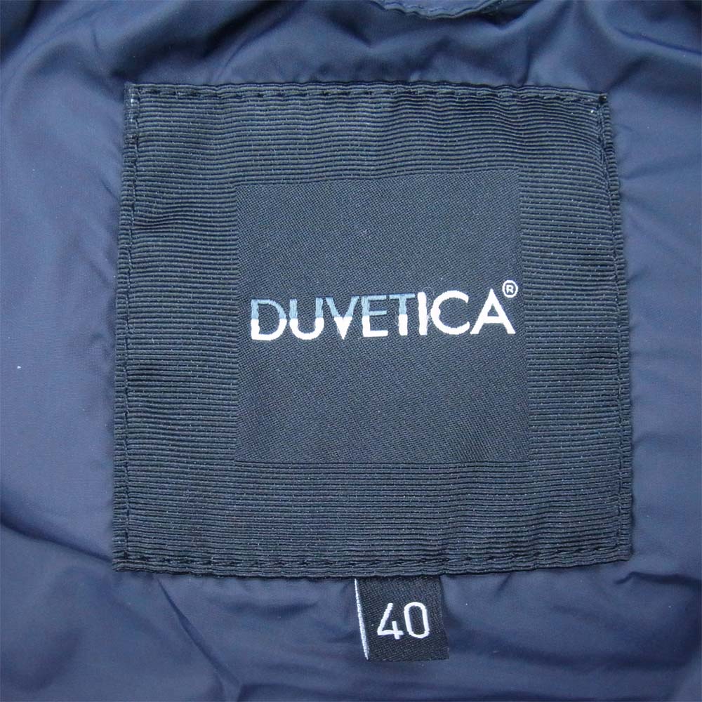 DUVETICA デュベティカ 国内正規 ユナイテットアローズ 別注 LEXY ダウン コート ネイビー系 40【中古】