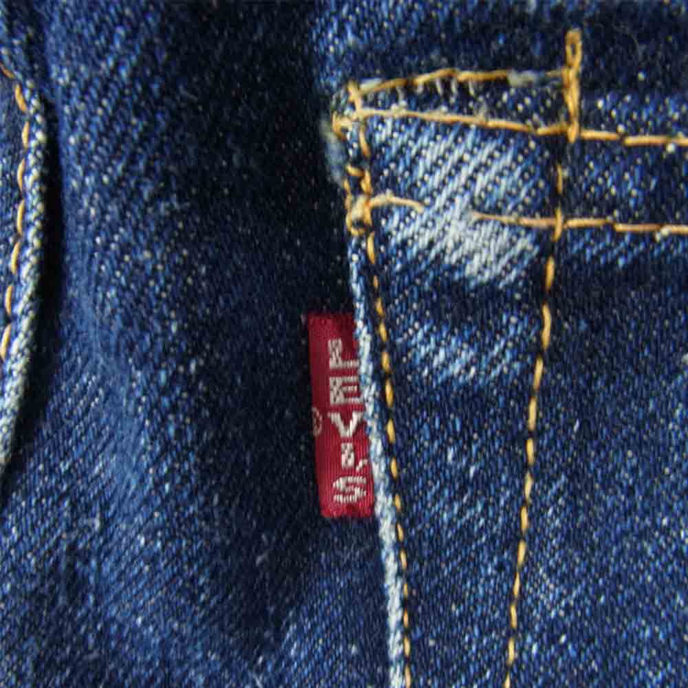 Levi's リーバイス ヴインテージ オリジナル 503ZXX AGE10 キッズサイズ BIGE インディゴブルー系 W25【中古】