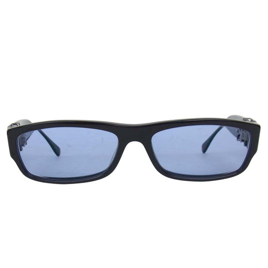 CHROME HEARTS クロムハーツ（原本無） BELOW ME セメタリークロス メガネ 度入り  サングラス ブラック系 57□16-143【中古】