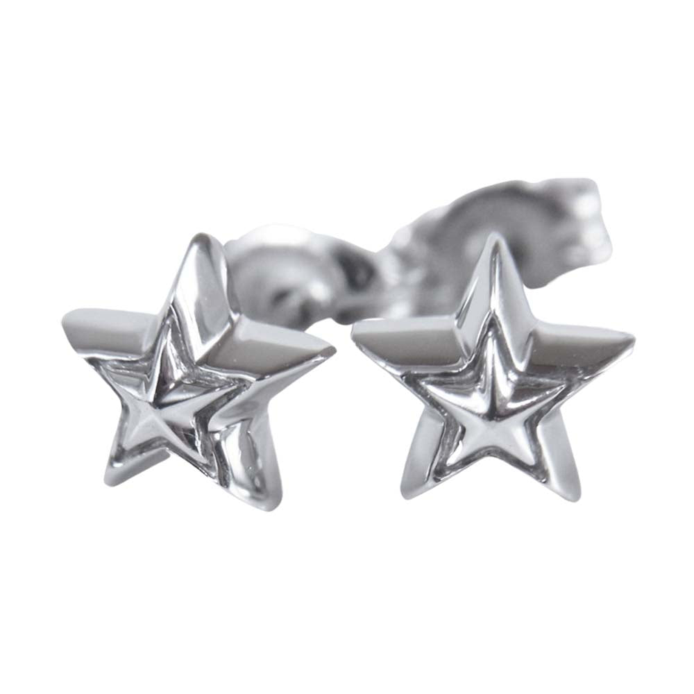 ジュエッテ Star Earrings スター ピアス 925 星モチーフ シルバー系【中古】