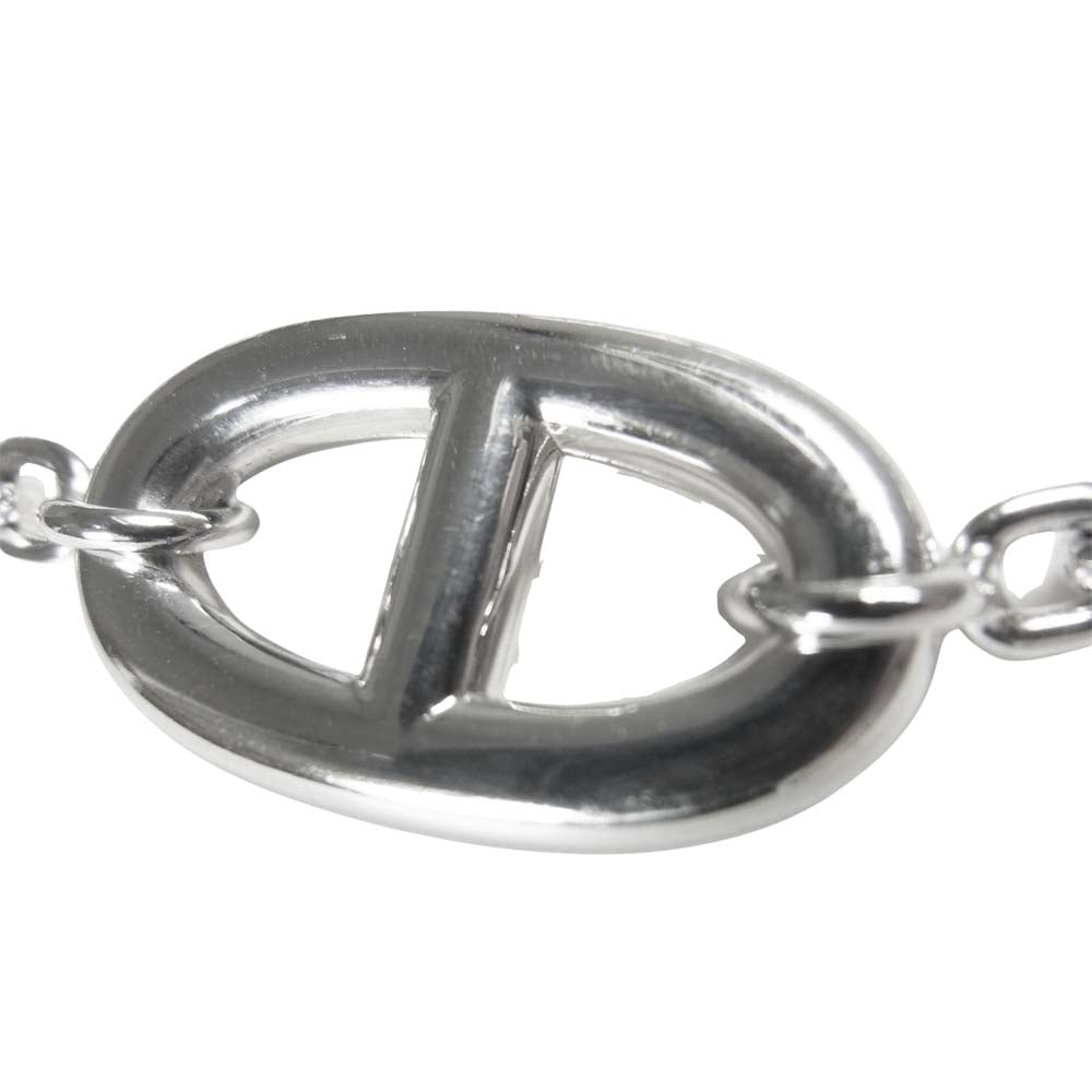 HERMES エルメス シェーヌダンクル ファランドール ブレスレット LG Ag925 シルバー【中古】