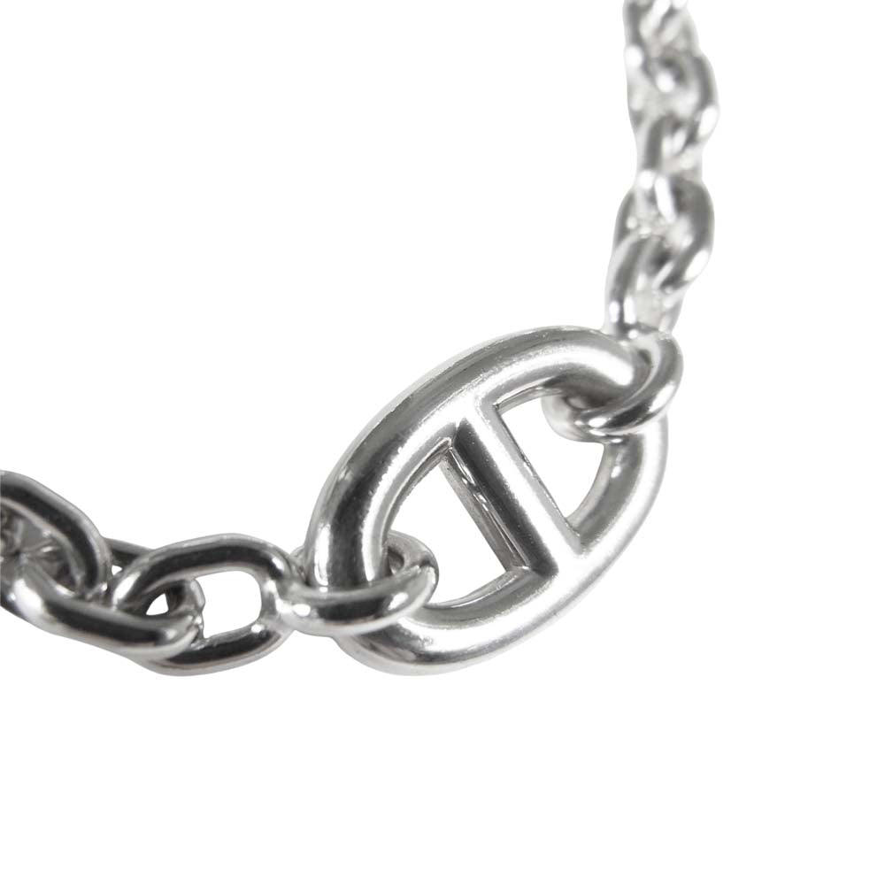 HERMES エルメス シェーヌダンクル ファランドール ブレスレット LG Ag925 シルバー【中古】