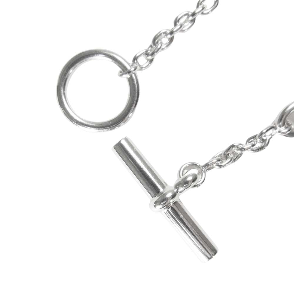 HERMES エルメス シェーヌダンクル ファランドール ブレスレット LG Ag925 シルバー【中古】