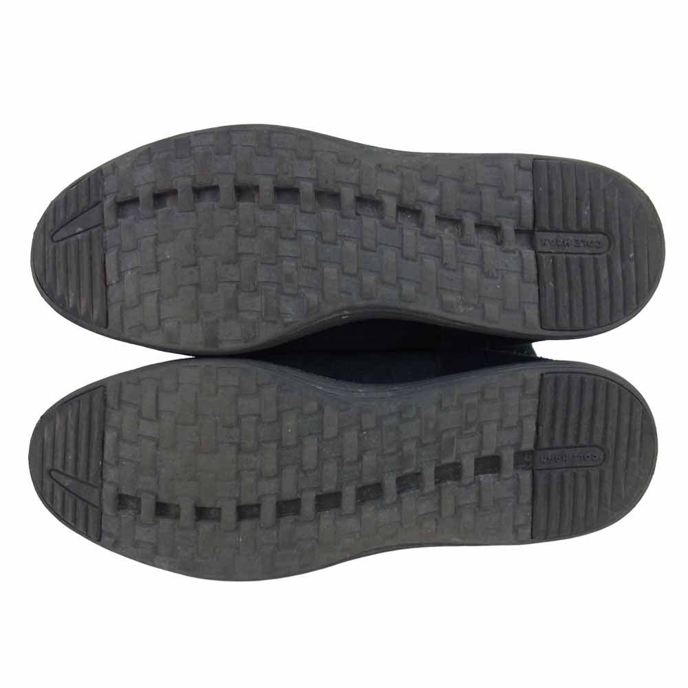 COLE HAAN コールハーン W16 W04574 ウォータープルーフ スエード ブーツ ブラック系 7.5【中古】