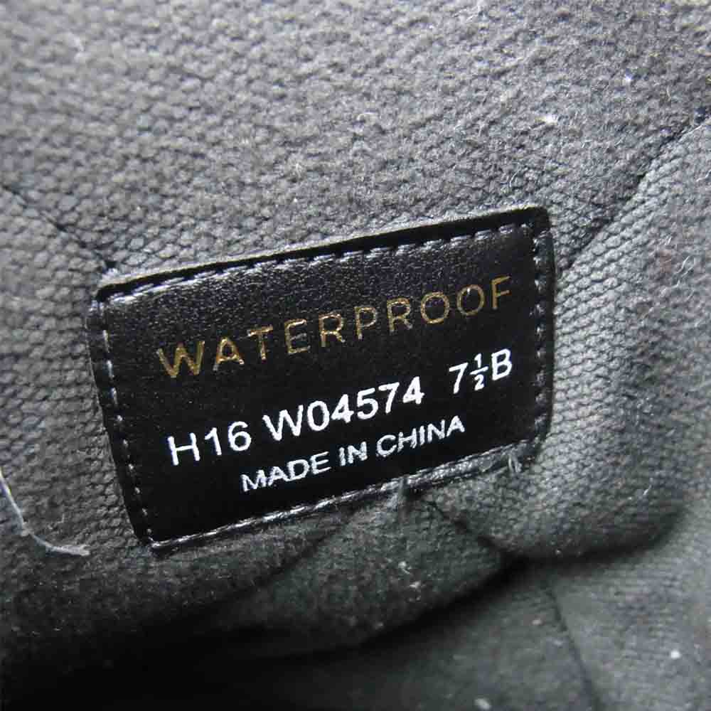 COLE HAAN コールハーン W16 W04574 ウォータープルーフ スエード ブーツ ブラック系 7.5【中古】