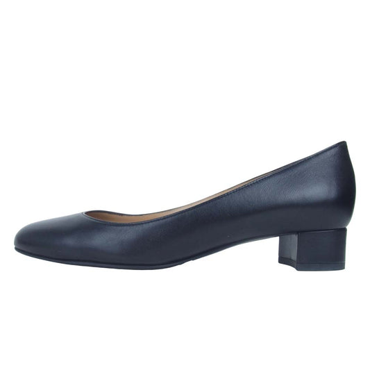 BALLY バリー 国内正規品 HALIN.O/00 ラムナッパレザー ヒールシューズ ブラック系 37【美品】【中古】