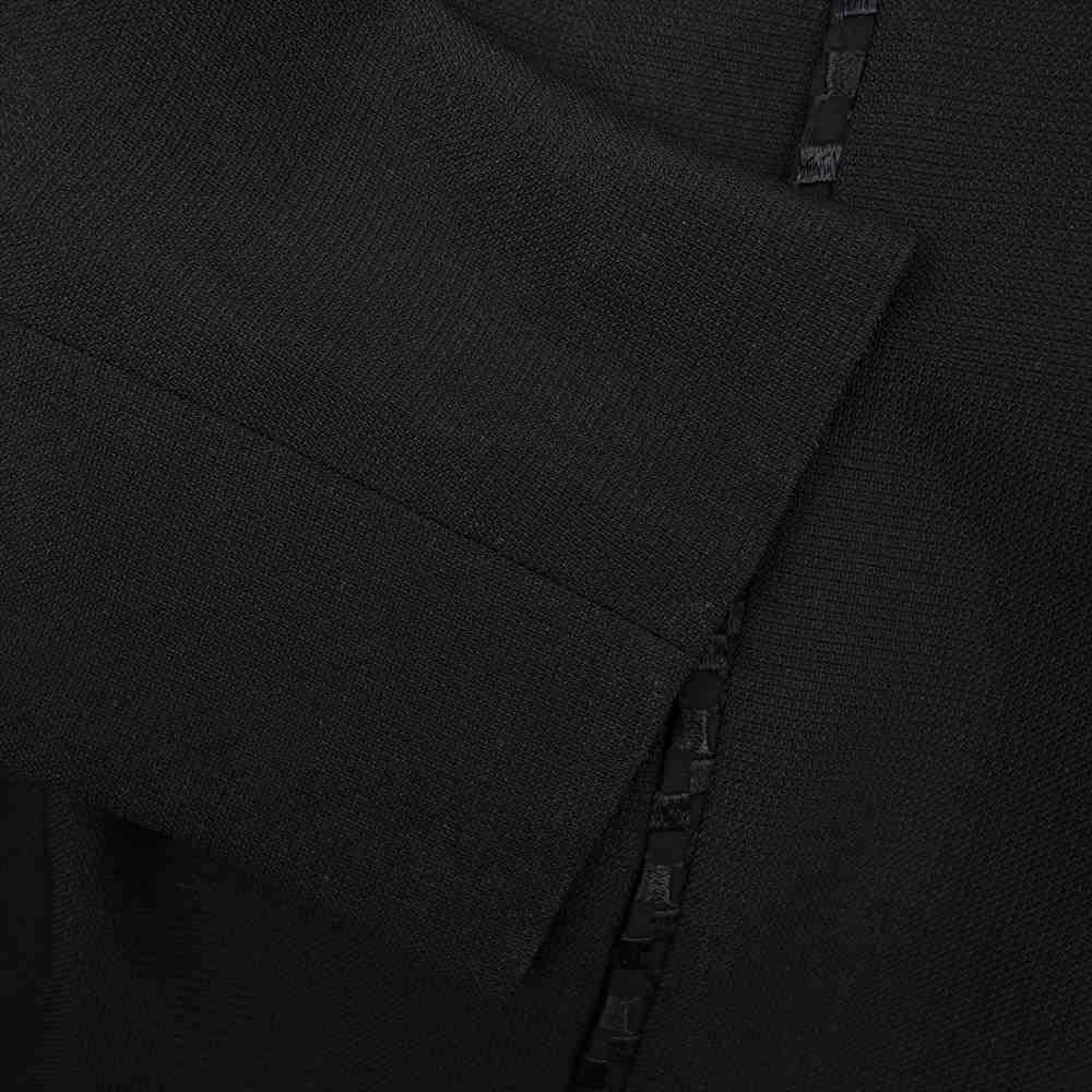 LANVIN ランバン NOIR ノワール ブラックフォーマル ジャケット ワンピース セットアップ ブラック系 42【中古】