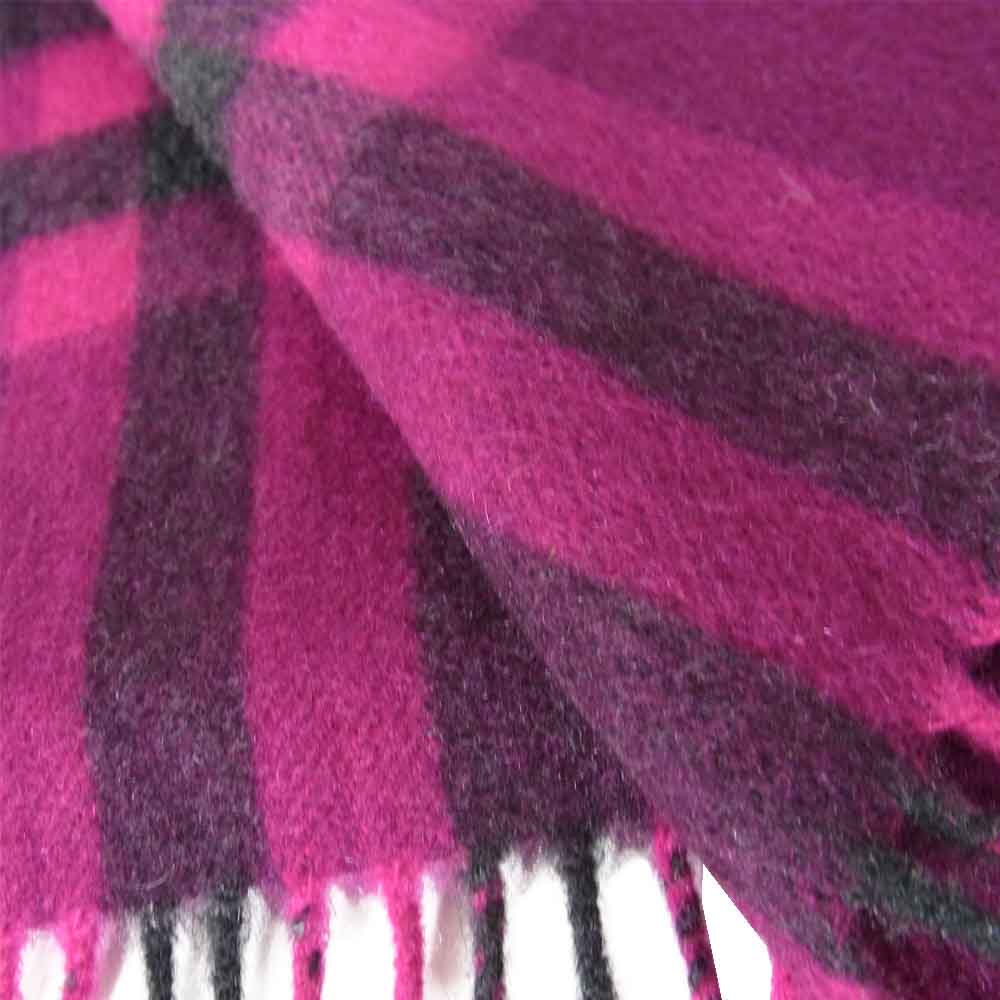 BURBERRY バーバリー カシミヤ100％ スコットランド製 チェック