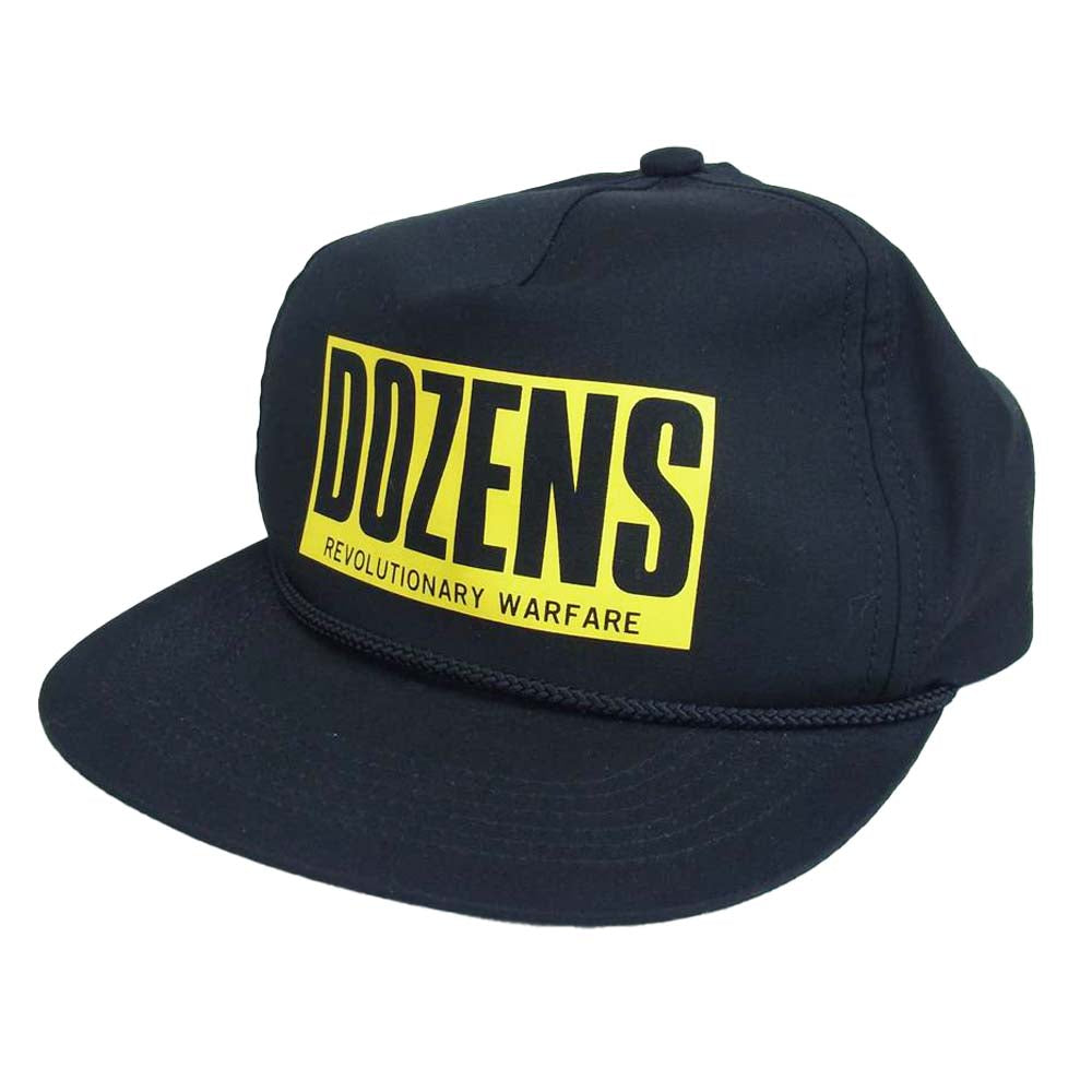 RATS ラッツ 20SS 20'RA-0414 SOUVENIR CAP DOZENS BOX LOGO スーベニア キャップ ブラック系 F【美品】【中古】
