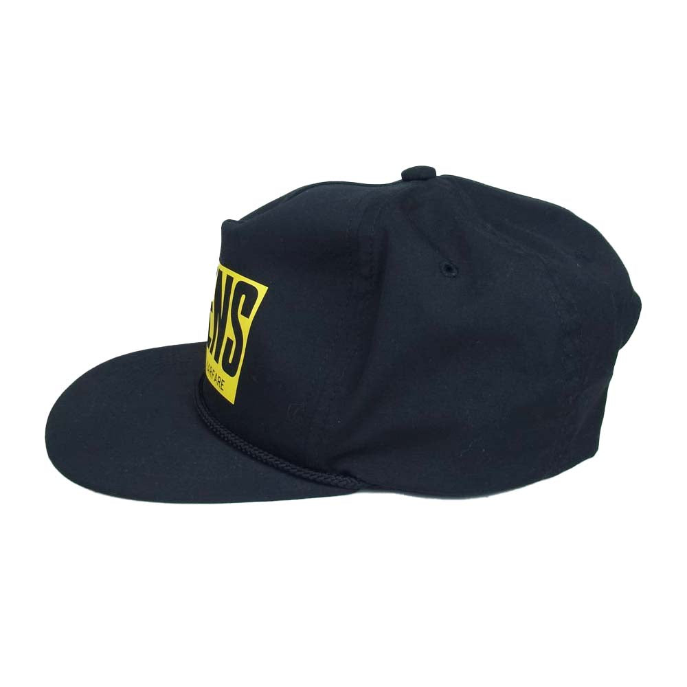 RATS ラッツ 20SS 20'RA-0414 SOUVENIR CAP DOZENS BOX LOGO スーベニア キャップ ブラック系 F【美品】【中古】