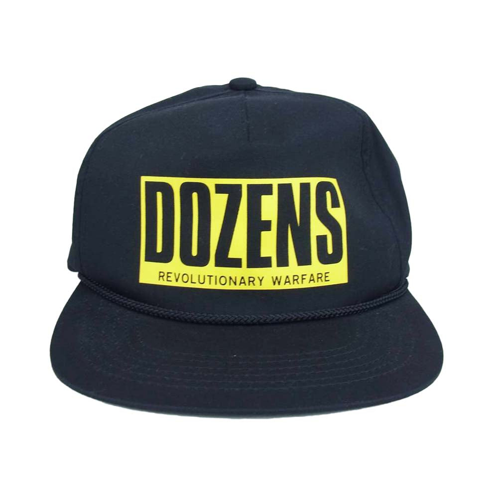 RATS ラッツ 20SS 20'RA-0414 SOUVENIR CAP DOZENS BOX LOGO スーベニア キャップ ブラック系 F【美品】【中古】