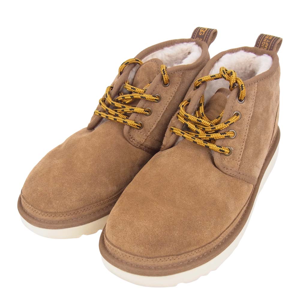UGG アグ 1112611 × NEIGHBORHOOD NHUG.NEUMEL / CL-BOOTS ニューメル ブーツ ブラウン系 26cm【美品】【中古】