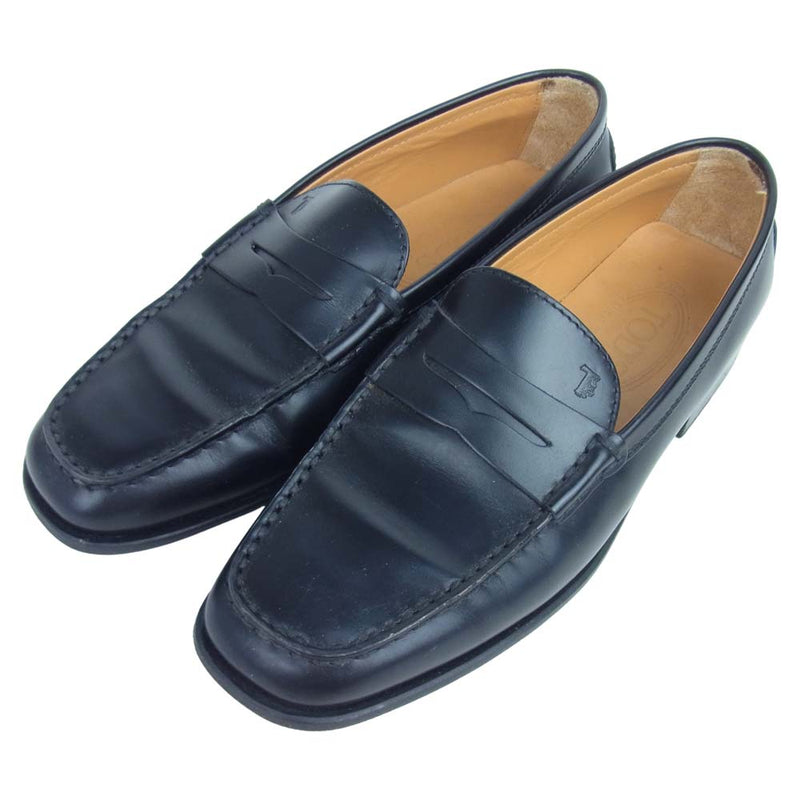 TOD’S トッズ イタリア製 ローファー ブラック系 EUR36【中古】