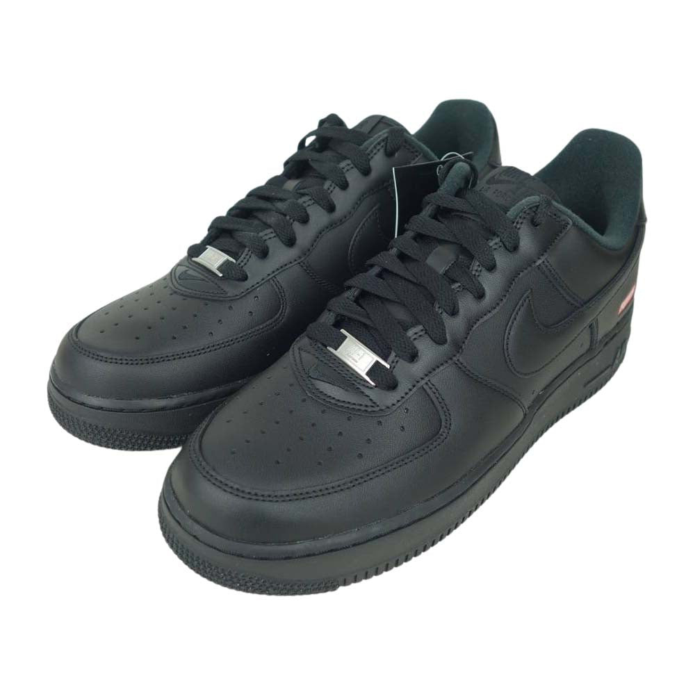 Supreme シュプリーム 20SS CU9225-100 × ナイキ Nike 国内正規品 AIR FORCE 1 LOW Black エアフォース 1 ロウ スニーカー ブラック系 27.0cm【新古品】【未使用】【中古】