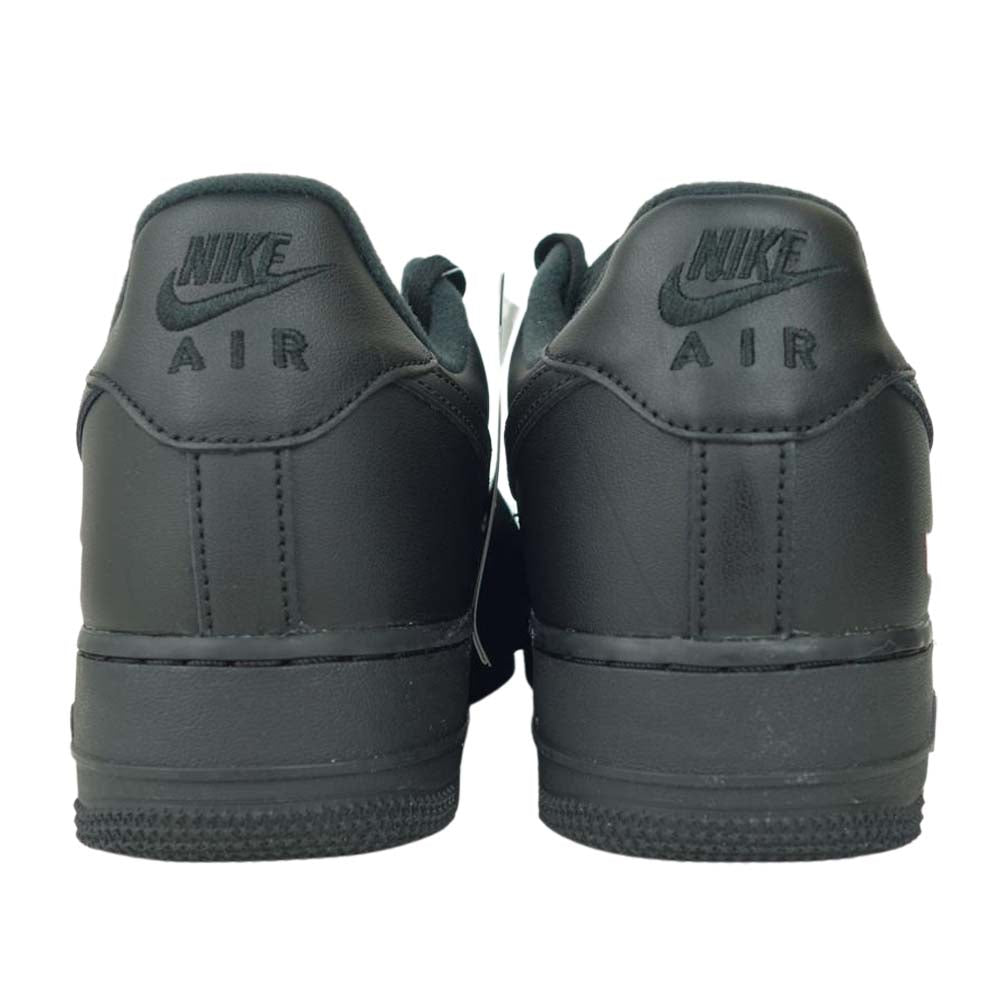 Supreme シュプリーム 20SS CU9225-100 × ナイキ Nike 国内正規品 AIR FORCE 1 LOW Black エアフォース 1 ロウ スニーカー ブラック系 27.0cm【新古品】【未使用】【中古】