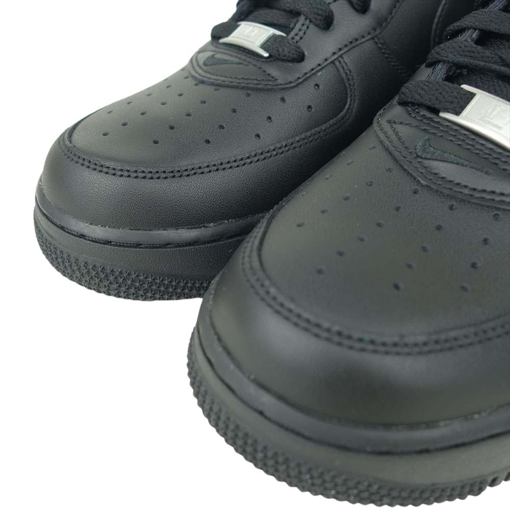 Supreme シュプリーム 20SS CU9225-100 × ナイキ Nike 国内正規品 AIR FORCE 1 LOW Black エアフォース 1 ロウ スニーカー ブラック系 27.0cm【新古品】【未使用】【中古】