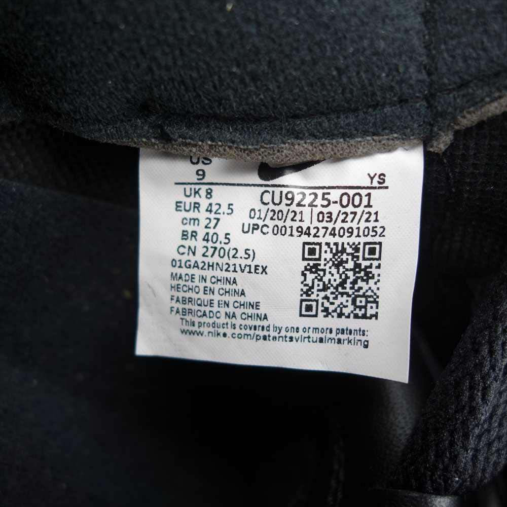 Supreme シュプリーム 20SS CU9225-100 × ナイキ Nike 国内正規品 AIR FORCE 1 LOW Black エアフォース 1 ロウ スニーカー ブラック系 27.0cm【新古品】【未使用】【中古】