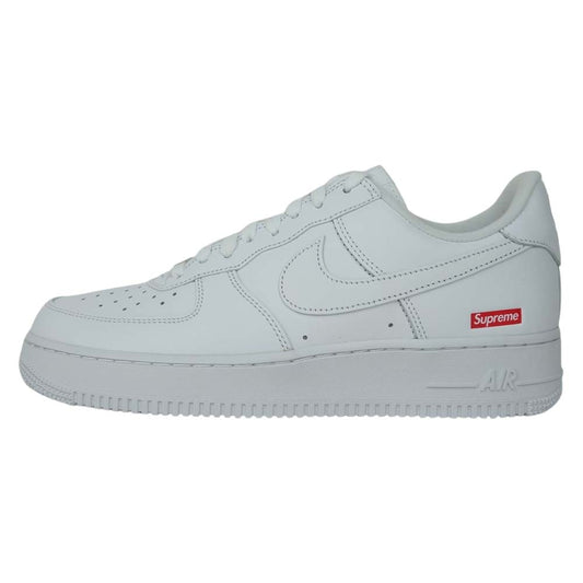 Supreme シュプリーム 20SS CU9225-100 × ナイキ Nike 国内正規品 AIR FORCE 1 LOW White エアフォース 1 ロウ スニーカー ホワイト系 27cm【新古品】【未使用】【中古】
