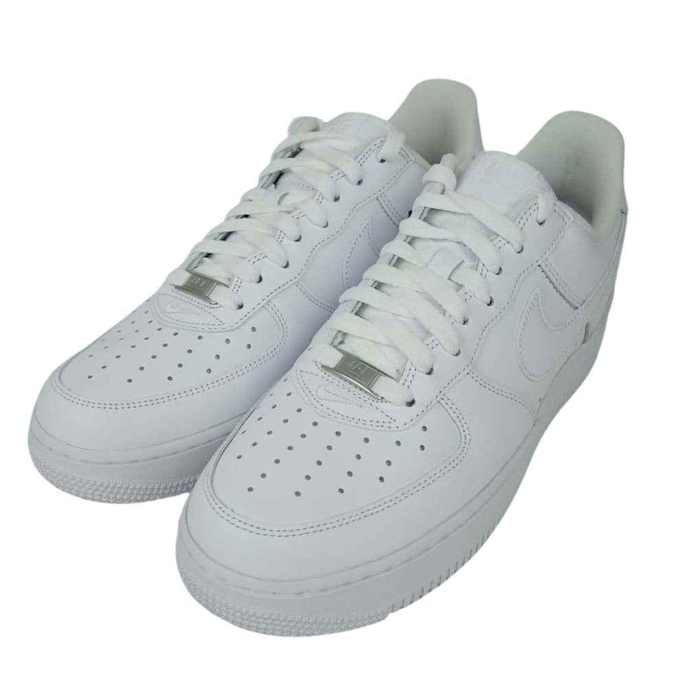 Supreme シュプリーム 20SS CU9225-100 × ナイキ Nike 国内正規品 AIR FORCE 1 LOW White エアフォース 1 ロウ スニーカー ホワイト系 27cm【新古品】【未使用】【中古】