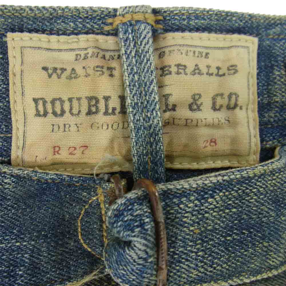 RRL ダブルアールエル シンチバック 加工 デニム インディゴブルー系 28【中古】