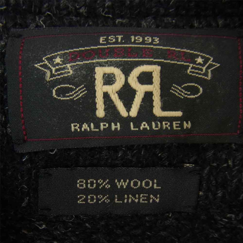 RRL ダブルアールエル フルジップ ニット XS【中古】