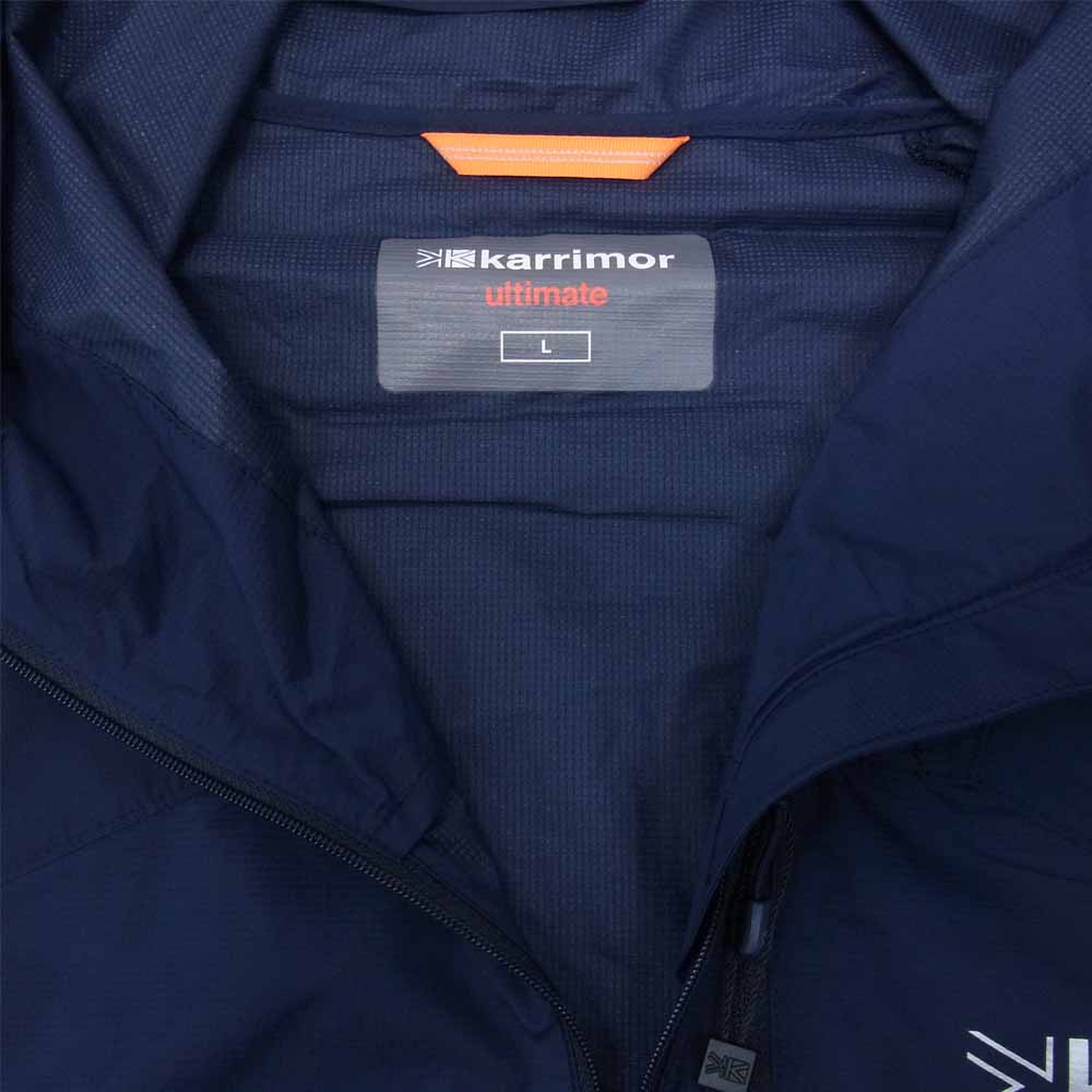 Karrimor カリマー 20SS  1J01UBJ2 vapour hoodie ヴェイパーフーディー アウトドア ジャケット  ダークネイビー系 L【美品】【中古】