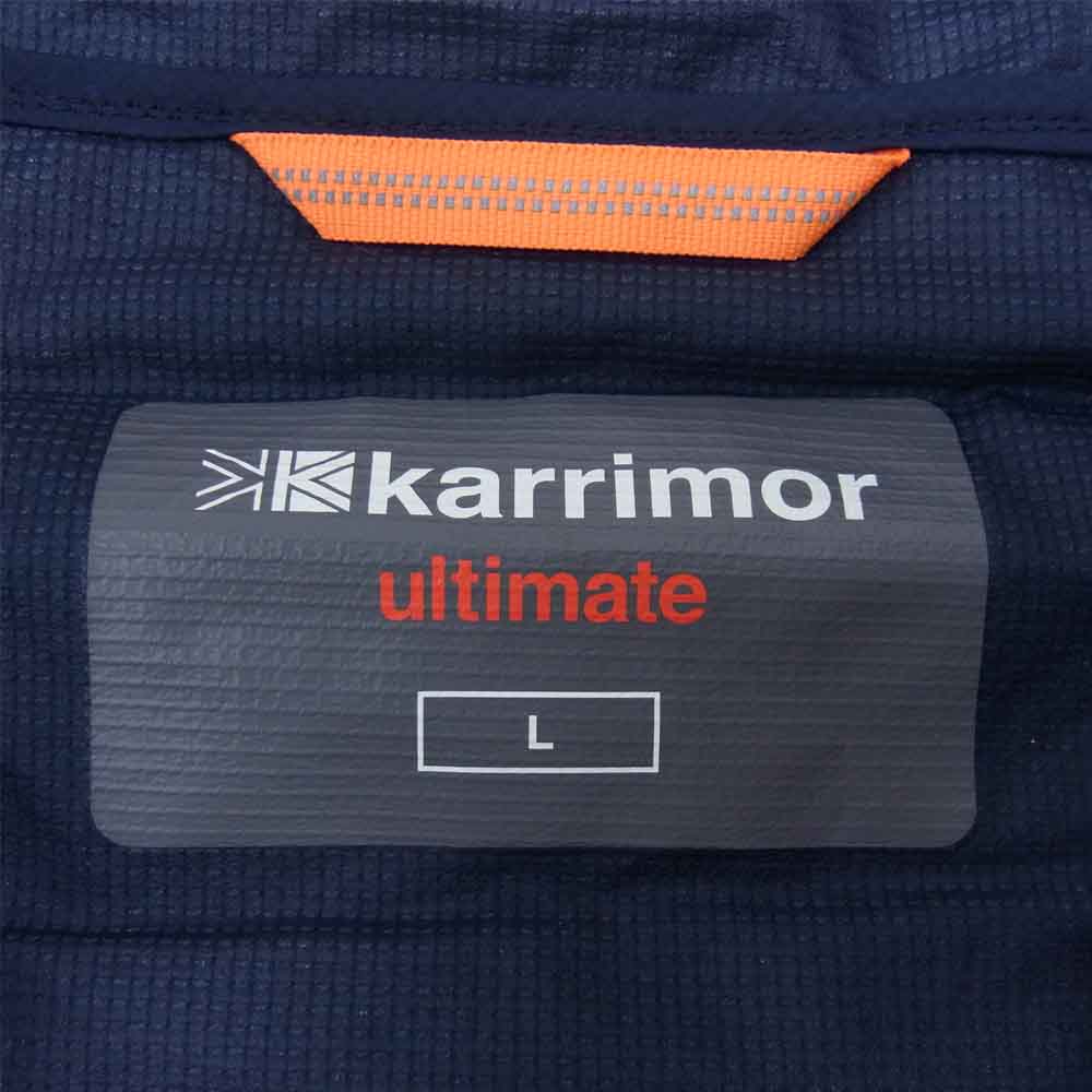 Karrimor カリマー 20SS  1J01UBJ2 vapour hoodie ヴェイパーフーディー アウトドア ジャケット  ダークネイビー系 L【美品】【中古】