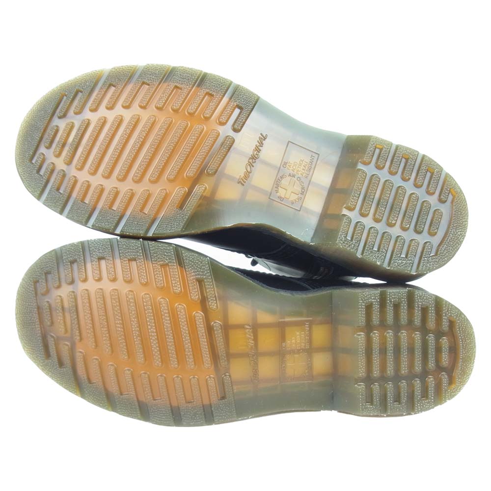 Dr.Martens ドクターマーチン 23863001 1460 PASCAL FRNT ZIP パスカル フロント ジップ 8ホール ブーツ ブラック系 UK 7【新古品】【未使用】【中古】