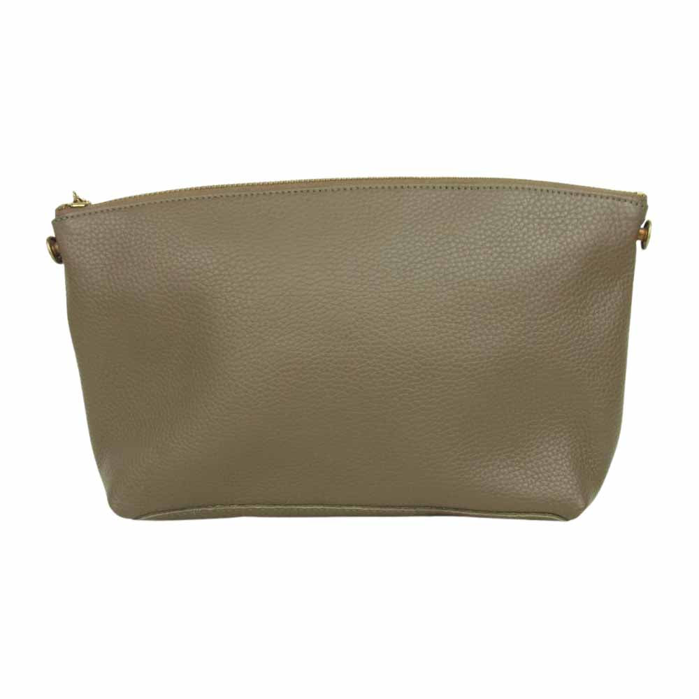 NATAL DESIGN ネイタルデザイン BT-011 × THE SUPERIOR LABOR LEATHER POUCH ショルダーバッグ クラッチバッグ カーキ系【新古品】【未使用】【中古】