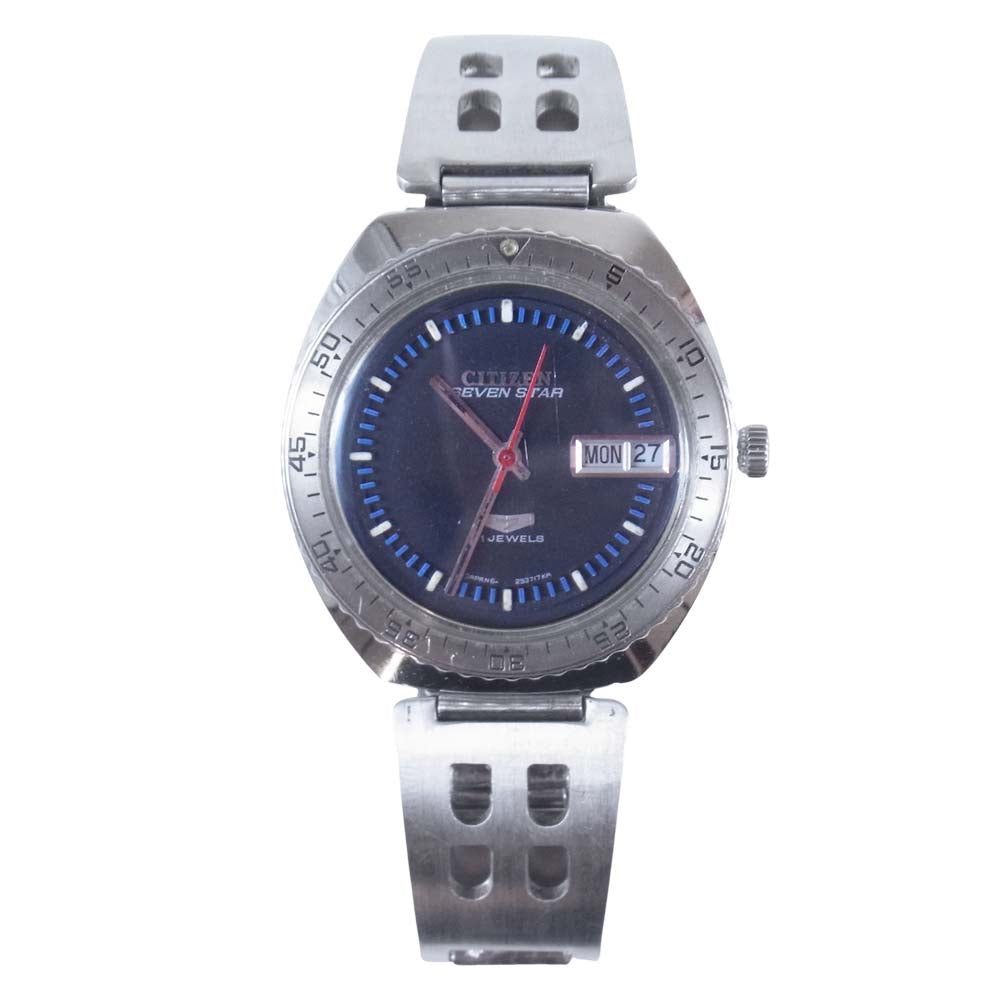 CITIZEN シチズン SEVEN STAR セブンスター 21JEWELS 腕時計 ウォッチ シルバー系【中古】