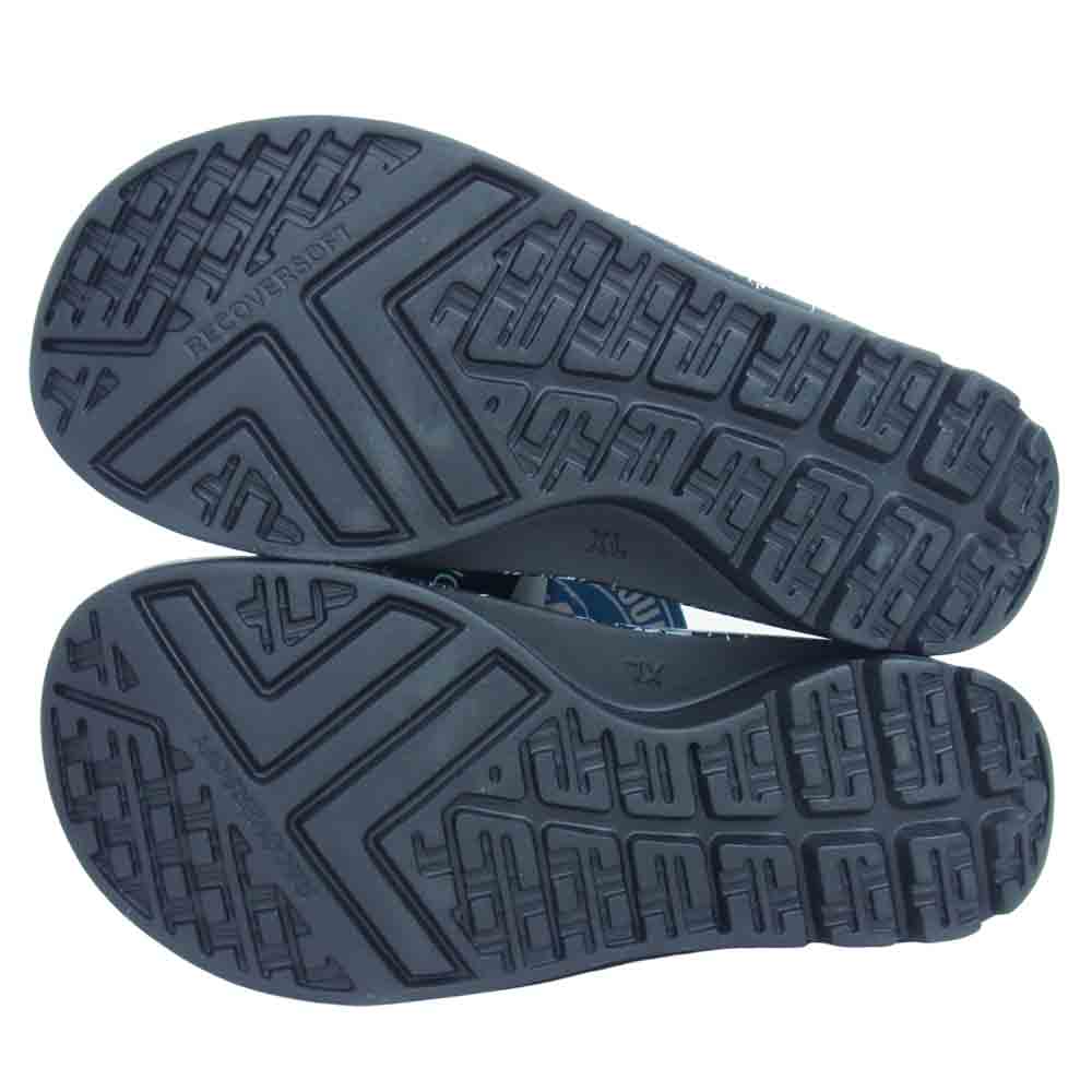 HYSTERIC GLAMOUR ヒステリックグラマー 02212QS01 TELIC/W-STRAP  リカバリー サンダル ブラック系 27cm【新古品】【未使用】【中古】