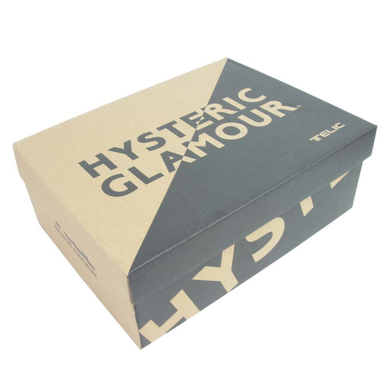 HYSTERIC GLAMOUR ヒステリックグラマー 02212QS01 TELIC/W-STRAP  リカバリー サンダル ブラック系 27cm【新古品】【未使用】【中古】