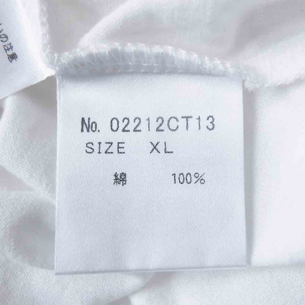 HYSTERIC GLAMOUR ヒステリックグラマー 02212CT13 KILLING MUSIC Tシャツ ホワイト系 XL【新古品】【未使用】【中古】