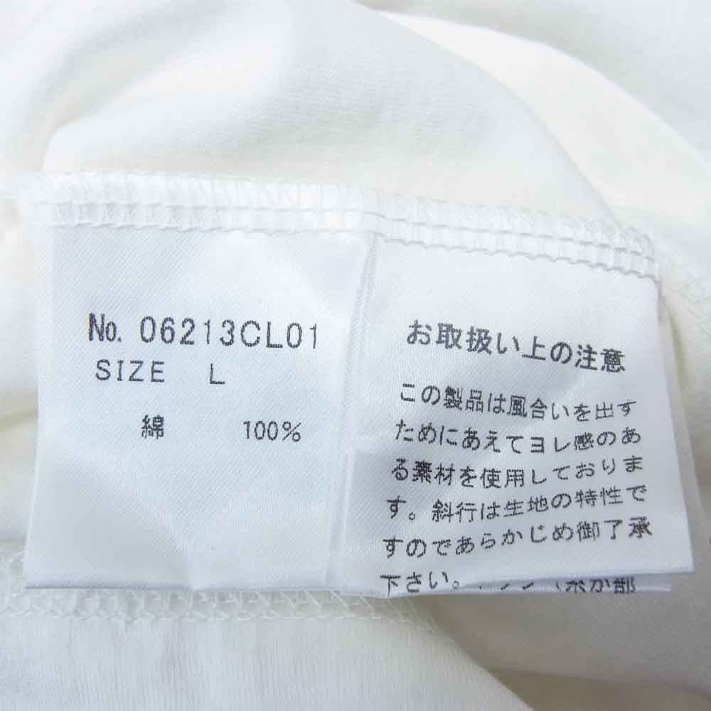HYSTERIC GLAMOUR ヒステリックグラマー 06213CL01 XXX VAMPIRELLA #39 SKULL Tシャツ ホワイト系 L【新古品】【未使用】【中古】